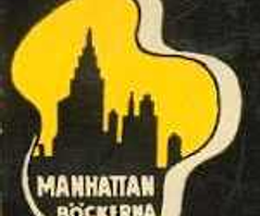 Manhattan-logotypen Bertil gjorde