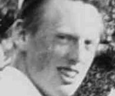 Morbror Bertil Hegland i typisk och tjusig profil i solen 40-talet